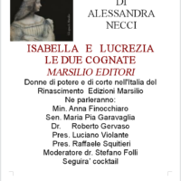 17 Maggio Presentazione Isaella e Lucrezia, le due cognate